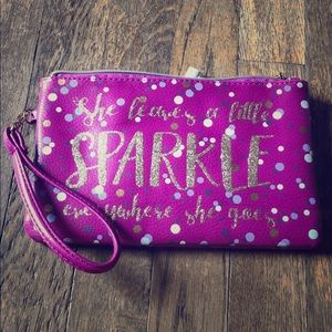 SOLD!!! Charming Charlie Phone Charging Wristlet
